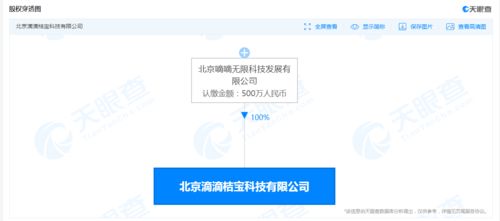 滴滴成立科技新公司 经营范围含职业中介活动 北京软件服务